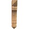 Ekena Millwork Merced Arts & Crafts Smooth Bracket, Western Red Cedar, 3 1/2"W x 16"D x 20"H BKT04X16X20MRC03SWR - alternate 4